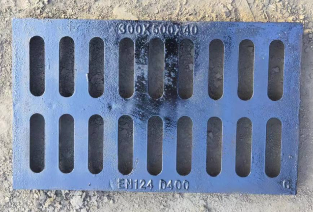 昌洒镇球墨铸铁排水沟盖板展示