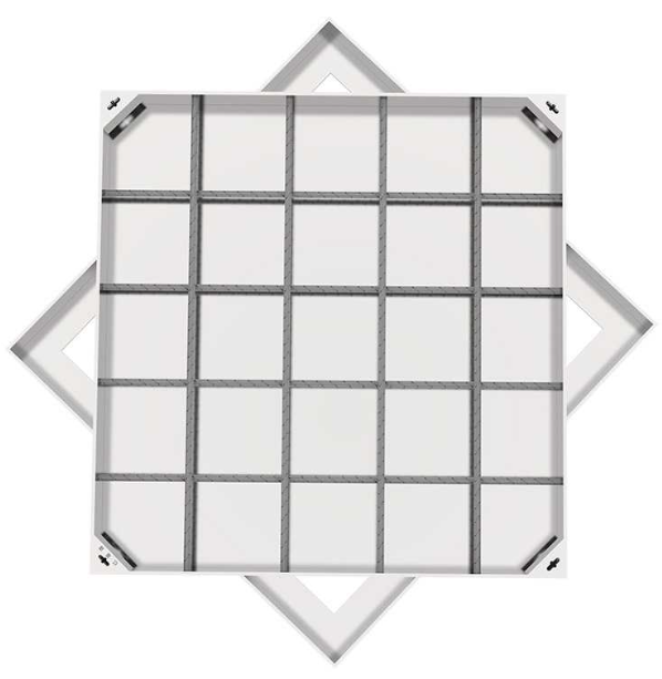 昌洒镇不锈钢方井展示